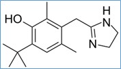 New spectrophotometric test for oxymethazoline in their pure form employing enzymatic methods and application